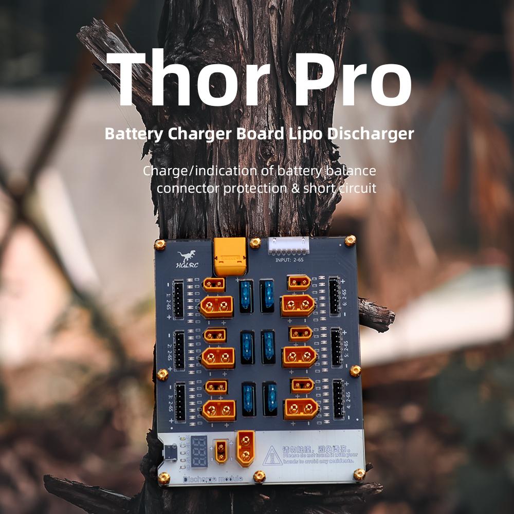 HGLRC Thor6PRO 1P 6 Port LiPo  - огляд і ціна Drone Battery Parallel Board