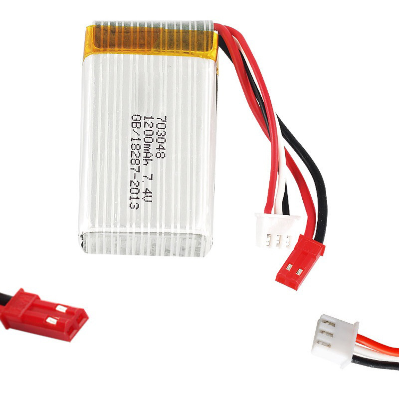 Lipo Battery 2S 7.4V 1200mAh 7 - огляд і ціна Drone Battery Connector