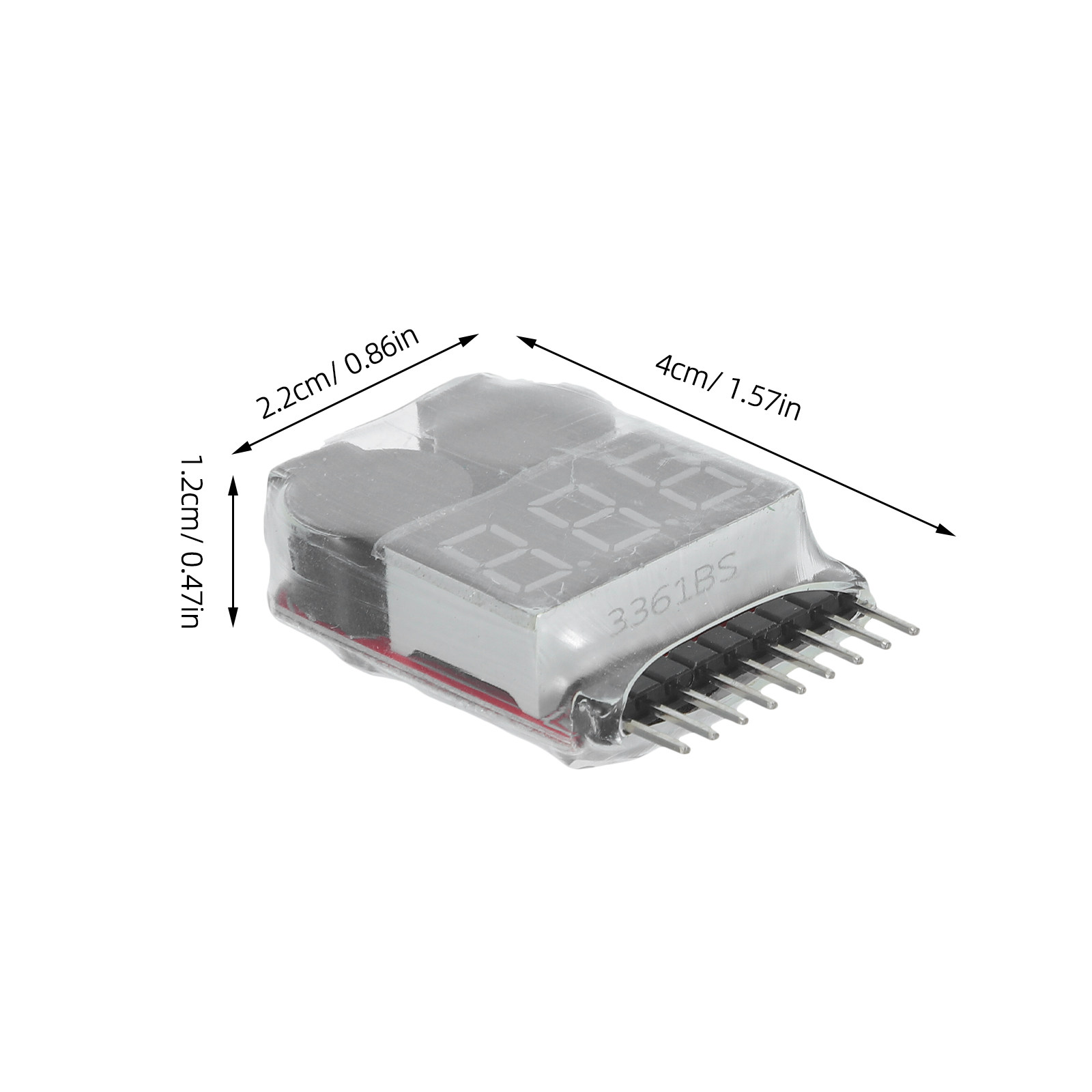 2Pcs Lipo Battery Voltage Test - огляд і ціна Drone Battery Voltage Checker