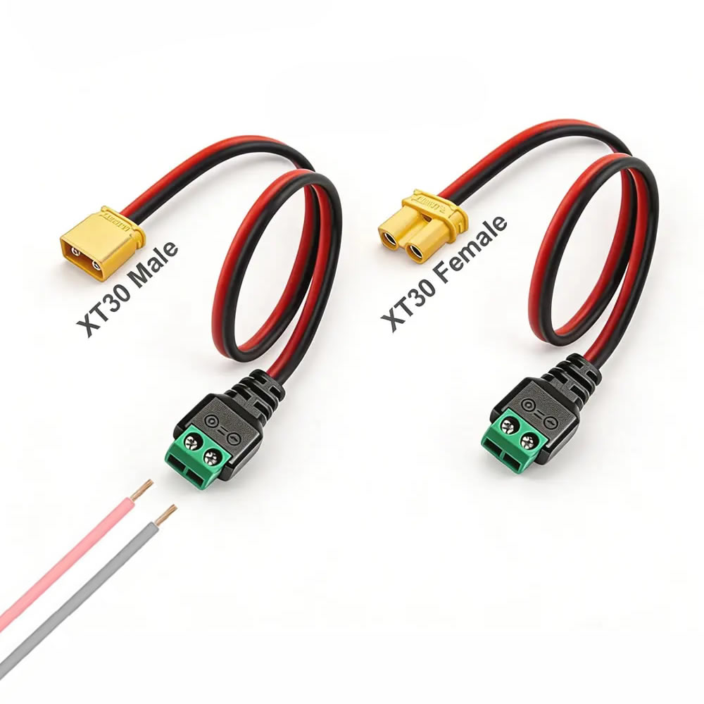 XT30 Male Female Connector Plu - огляд і ціна Drone Battery Connector